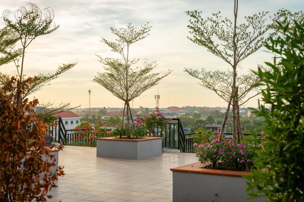 400 négyzetméteres, 1 hálószobás, 1 saját fürdőszobával rendelkező Apartman Sala Kamreuk területén Sziemreap Kültér fotó